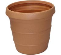 Trifibre Large Outdoor Planter 66Cm 140L Rotomoulded Heavy Duty Plastic Plant Pot - Kensington Terracotta