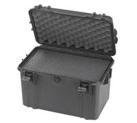 Trifibre MAX CASE MAX400S Tough IP67 Rated Case, Black, Pick and Pluck Foam, Waterproof, Equipment for Photography with Hard Carry Plastic Case, Flight Case, Camera Case or Tool Box