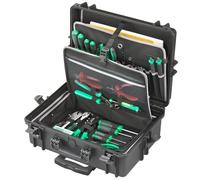 Trifibre MAX CASE MAX505TCTR Tough IP67 Rated Case, Black, Tool Organiser, Wheels, Telescopic Handle, Professional Tool Case with Wheels