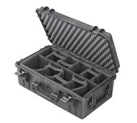 Trifibre MAX CASE MAX520CAM Tough IP67 Rated Case, Black, Camera Dividers,Wheels, Waterproof, Equipment for Photography with Hard Carry Plastic Case, Flight Case, Camera Case or Tool Box