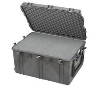 Trifibre MAX CASE MAX820H450S Tough IP67 Rated Case, Black, Pick and Pluck Foam, Waterproof, Equipment for Photography with Hard Carry Plastic Case, Flight Case, Camera Case or Tool Box