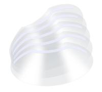 Trifletopia 10PCS Clear Face Visors - Transparent Eye Shields - Plastic Face Protectors - Eyelash Shield for Makeup and Extensions - Shower and Splash Guard