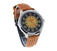 Trifoglio Italia Watch Automatic Analog Steel Leather Veloce