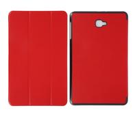 Trifold flip stand case for Galaxy Tab A 10.1 (2016), slim cover - Red