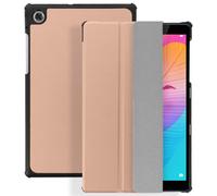 Trifold flip stand case for Huawei MatePad T8, slim cover - Rose Gold