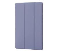 Trifold Leaher Stand Tablet Case Suitable For Xiaomi Pad 8/8Pro 11.2inch 2025 Soft TPU Silicone Back Shell Smart Cover(Lavender)