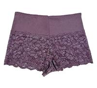 Trifolium Ladies Sexy Lace Panties Short Pants Lingerie French Knicker Large Stretch MauveUK 20-22 Factory Label 4XL(3030-4X-Mauve)