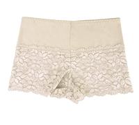 Trifolium Ladies Sexy Lace Panties Short Pants Lingerie French Knicker Large Stretch Nude BisqueUK 20-22 Factory Label 4XL(3030-4X-Nud)