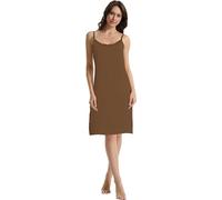 Trifolium Premium Cooling Full Slip for Women Petticoat 23 Inch Amber UK 10-12 Factory Label M (1839-23IN-10-12-M-CH)