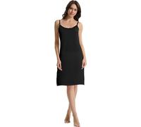 Trifolium Premium Cooling Full Slip for Women Petticoat 23 Inch Black UK 10-12 Factory Label M (1839-23IN-10-12-M-BK)