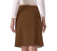 Trifolium Premium Cooling Half Slip for Women Petticoat 19 Inch Amber UK 10-12 Factory Label M (1835-19IN-10-12-M-CH)