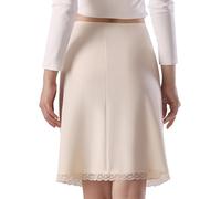 Trifolium Premium Cooling Half Slip for Women Petticoat 19 Inch Beige UK 10-12 Factory Label M (1835-19IN-10-12-M-BG)
