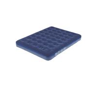 Trigano - Double inflatable mat - Matelas Velours Pompe Intégrée 2p - Blue Blue one size