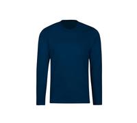 Trigema Women's 536501 Longsleeve T-Shirt, Night Blue, XXL