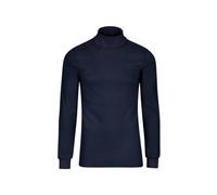 Trigema Men's 685010 Longsleeve T-Shirt, Blue (Navy), M