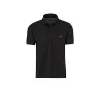 Trigema Men's 627602 Polo Shirt Not Applicable, Black (Schwarz 008), Medium