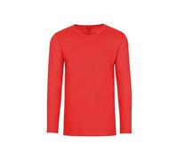 Trigema Men's 602501 Longsleeve T-Shirt, Magenta, M