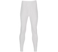 Trigema Men's Long Underpants in Double Pack, White (White 001), M