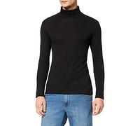 Trigema Men's Polo Neck Shirt Black Black Size:L