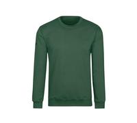 Trigema Men's Sweatshirt, ivy, 3XL