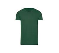 Trigema Men's T-Shirt aus Baumwolle/Elastan, Green (Ivy 072), L