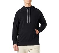 Trigema Organic Cotton Hooded Sweatshirt, black, L