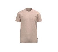 TRIGEMA Slim Fit Deluxe Cotton T-Shirt, Sand Melange, M