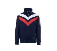 Trigema Sweat Jacket Logo Design, navy, L