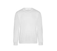 Trigema Sweatshirt, White, XL