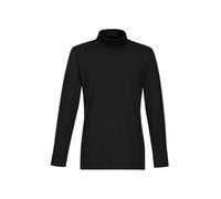 Trigema Turtleneck Shirt, black, S