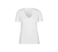 Trigema unisex-adult Trigema Damen T-shirt Baumwolle/elastan T-Shirt, Weiß (weiß 001), 22