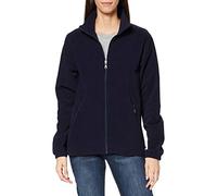 Trigema Unisex Trigema Damen Fleece Jacke Quilted Gilet, Bleu (blau 046), 17.5