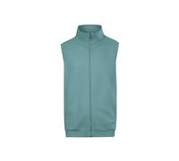 Trigema Vest made of comfortable sweat material, Navy Seagrass, M