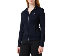 Trigema Women's 502111 Track Jacket, Blue (Navy 046), M