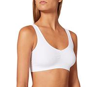 Trigema Women's 512311 Sports Bra, White (Weiss 001), M