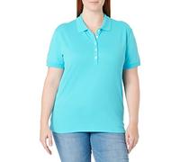 Trigema Women's 526611 Polo Shirt, Azure, XL