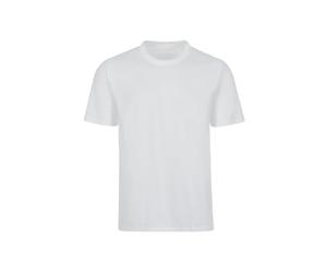 Trigema womens 537202 Regular Fit Crew Neck Short Sleeve T - Shirt - White - L