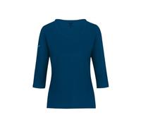Trigema Women's 539505 Long Sleeve, Sapphire c2c, S