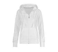 Trigema Women's 577907 Sweat Jacket, White, XXL