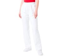 Trigema Women's Casual Trousers Made of Sweat Quality, White, 14