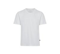 Trigema Women's Damen T-Shirt Piqué-Qualität, White-Weiß (weiß 001), 18