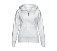 Trigema Women's 577907 Sweat Jacket, White, XXL