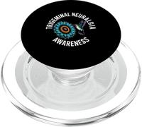 Trigeminal Neuralgia Awareness Hummingbird Sunflower PopSockets PopGrip for MagSafe