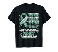 Trigeminal Neuralgia Awareness Support Family Value Graphic T-Shirt