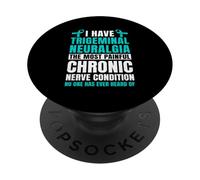 Trigeminal Neuralgia Warrior PopSockets Adhesive PopGrip