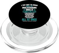 Trigeminal Neuralgia Warrior PopSockets PopGrip for MagSafe