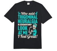 Trigeminal Neuralgia Warrior TN Nerve Pain Comfort Colors Adult Heavyweight T-Shirt