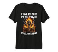 Trigeminal Neuralgia Warrior TN Nerve Pain Premium T-Shirt