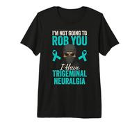 Trigeminal Neuralgia Warrior TN Nerve Pain Premium T-Shirt