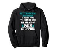 Trigeminal Neuralgia Warrior TN Nerve Pain Pullover Hoodie